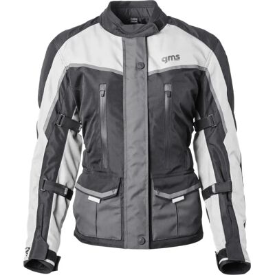 Veste Moto GMS Twister Neo WP - Imperméable, Protections CE - Publicité Veste Moto GMS Twister Neo WP - Imperméable, Protections CE - Publicité