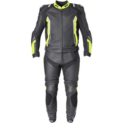 GMS Motorradlederkombi - Impactschutz, Verstellbare Passform GMS Motorradlederkombi - Impactschutz, Verstellbare Passform