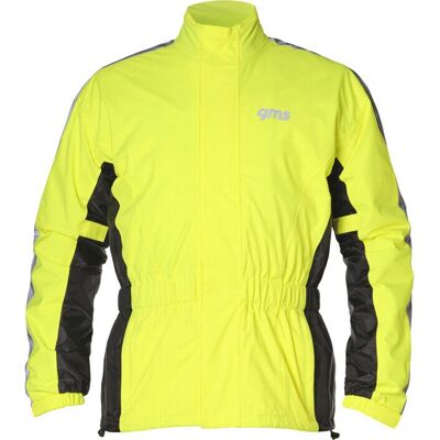 GMS Pluvia Wasserdichte Motorradjacke - Gelb XL GMS Pluvia Wasserdichte Motorradjacke - Gelb XL