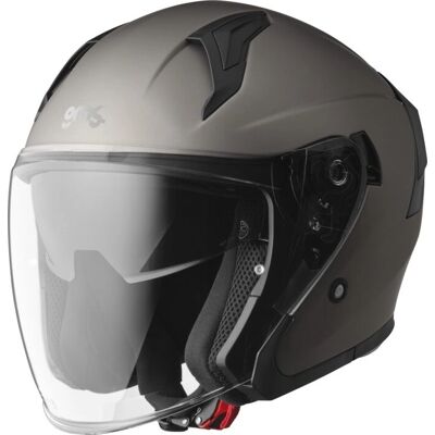 Gms Vectus Titanio Opaco - Aggiver Motorradhelm mit Heckspoiler Gms Vectus Titanio Opaco - Aggiver Motorradhelm mit Heckspoiler