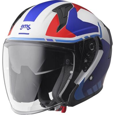 Gms Vectus Nero Opaco Rosso Petrolio 2XL - Motorradhelm Gms Vectus Nero Opaco Rosso Petrolio 2XL - Motorradhelm