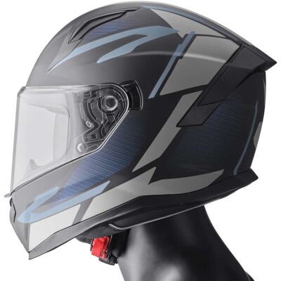 GMS - Velox Graphic - Schwarz Matt - M - Motorcycle Helmet GMS - Velox Graphic - Schwarz Matt - M - Motorcycle Helmet