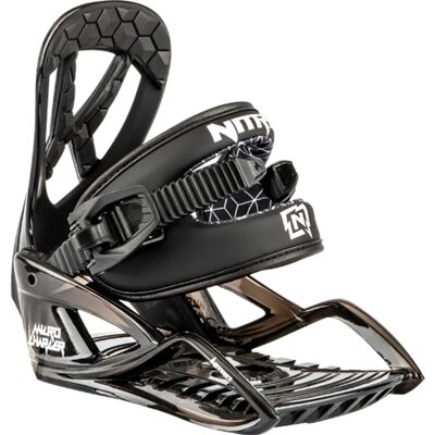 Nitro Micro Charger 22 Snowboardbindningar - Svart - XS Nitro Micro Charger 22 Snowboardbindningar - Svart - XS