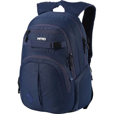 Sac à dos NITRO Chase - Bleu, 37x51x23cm - Ordinateur 17" - Publicité Sac à dos NITRO Chase - Bleu, 37x51x23cm - Ordinateur 17" - Publicité
