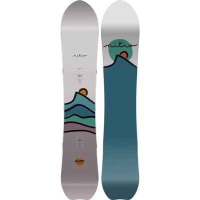 Nitro Drop W 23 - Beige / Gris / Multicolor - Tabla de snowboard para toda la montaña Nitro Drop W 23 - Beige / Gris / Multicolor - Tabla de snowboard para toda la montaña