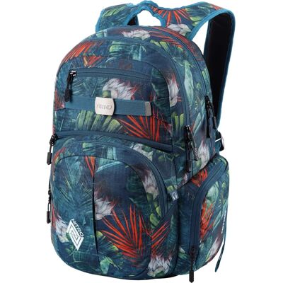 Sac à Dos Scolaire NITRO Hero - Tropical, 38x52x23cm, 37L Sac à Dos Scolaire NITRO Hero - Tropical, 38x52x23cm, 37L