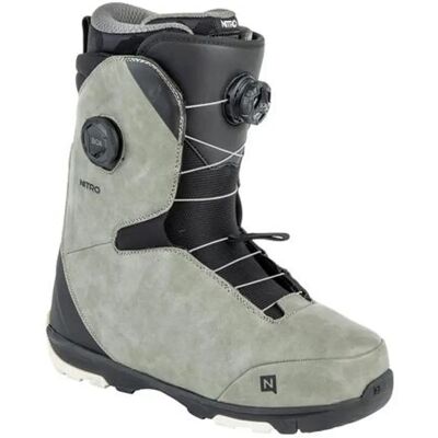 Nitro Nitro Club Boa Gris Noir 275 - Bottes de Snowboard Nitro Nitro Club Boa Gris Noir 275 - Bottes de Snowboard