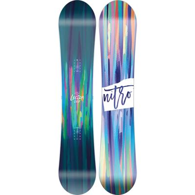 Nitro Lectra Brush 152 - Allmountain Snowboard, Leicht zu drehen, Vielseitig Nitro Lectra Brush 152 - Allmountain Snowboard, Leicht zu drehen, Vielseitig