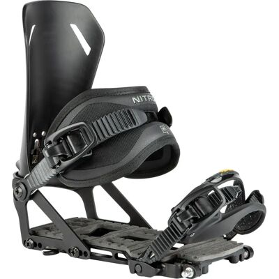 Nitro Vertical St Splitbinding Snowboard Bindings - Schwarz Nitro Vertical St Splitbinding Snowboard Bindings - Schwarz