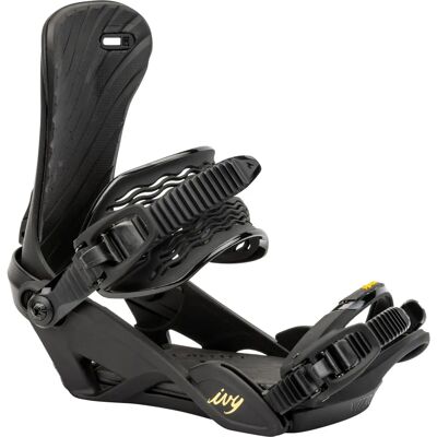 Nitro Ivy Zwart Small Unisex - Snowboard binding - All-Mountain fit Nitro Ivy Zwart Small Unisex - Snowboard binding - All-Mountain fit