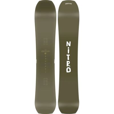 Nitro Banker Snowboard - Richtungsgebunden, All-Mountain, Trüe Camber Nitro Banker Snowboard - Richtungsgebunden, All-Mountain, Trüe Camber
