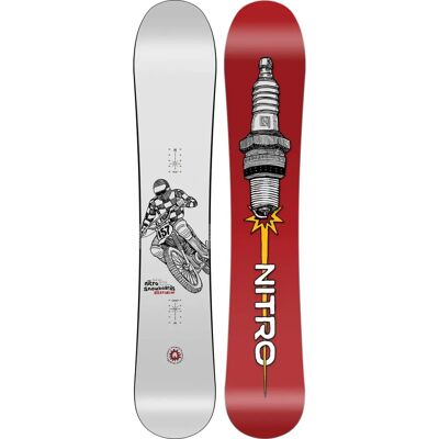 Nitro Snowboard UNISEX ALTERNATOR - 157cm - All-Mountain - Directional - Trüe Camber Nitro Snowboard UNISEX ALTERNATOR - 157cm - All-Mountain - Directional - Trüe Camber