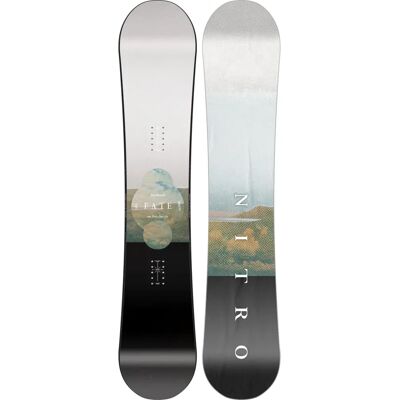 Snowboard Nitro FATE All Mountain - Reattivo e Versatile Snowboard Nitro FATE All Mountain - Reattivo e Versatile