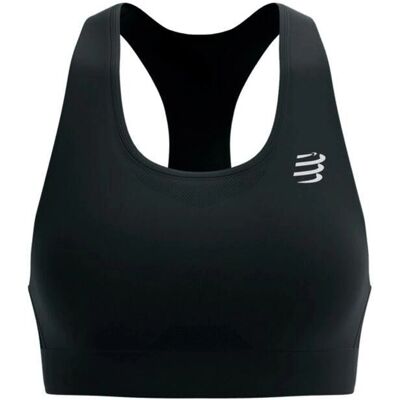 Compressport FeelFree Seamless Schwarzer Sport-BH - L Compressport FeelFree Seamless Schwarzer Sport-BH - L