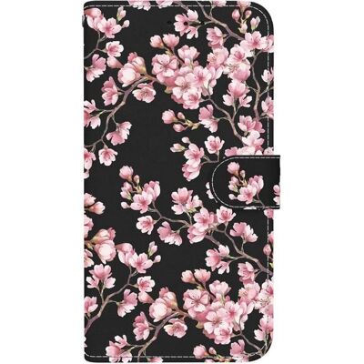 Cover-Discount - Galaxy A16 - Blüten-Motiv - PU-Leder - Phone Case Cover-Discount - Galaxy A16 - Blüten-Motiv - PU-Leder - Phone Case