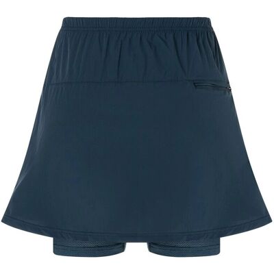 Super Natural Falda de senderismo para mujer - Azul - Talle medio - Falda Super Natural Falda de senderismo para mujer - Azul - Talle medio - Falda