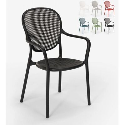 Ahd Amazing Home Design - Silla moderna de polipropileno - Negro Ahd Amazing Home Design - Silla moderna de polipropileno - Negro