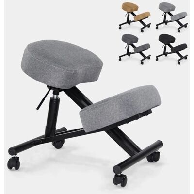 Chaise ergonomique à genoux Bodyline - Support de posture - Bureau & Bien-être - Publicité Chaise ergonomique à genoux Bodyline - Support de posture - Bureau & Bien-être - Publicité