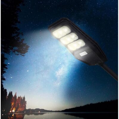 Lampadaire solaire LED SUPERNOVA 100W avec télécommande - Lampadaire - Publicité Lampadaire solaire LED SUPERNOVA 100W avec télécommande - Lampadaire - Publicité