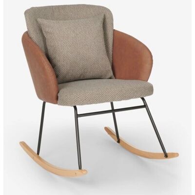 AHD AMAZING HOME DESIGN - Fauteuil à balancier - Ergonomique, Housse amovible, Style moderne - Publicité AHD AMAZING HOME DESIGN - Fauteuil à balancier - Ergonomique, Housse amovible, Style moderne - Publicité