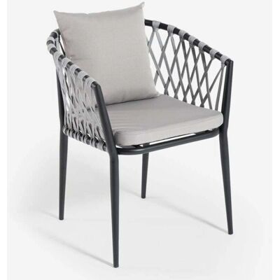 AHD AMAZING HOME DESIGN Chaise d'extérieur Verve en aluminium - Résistante et élégante - Publicité AHD AMAZING HOME DESIGN Chaise d'extérieur Verve en aluminium - Résistante et élégante - Publicité
