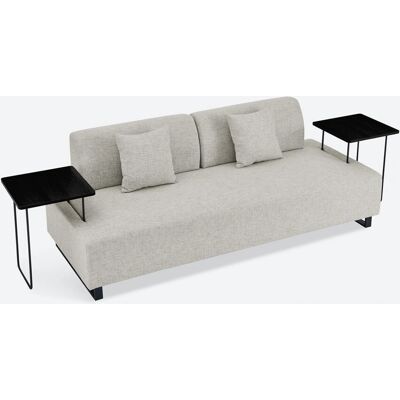 Canapé Modular 3 Places Salus avec Cushions et Tables - Publicité Canapé Modular 3 Places Salus avec Cushions et Tables - Publicité