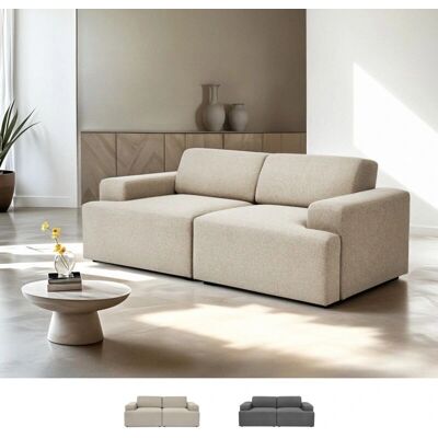Modus Sofà - Canapé Moderne en Tissu 2 Places - Beige - Canapé - Publicité Modus Sofà - Canapé Moderne en Tissu 2 Places - Beige - Canapé - Publicité