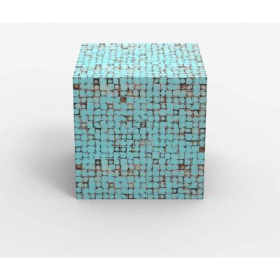 Ahd Amazing Home Design - Table basse Manju - Bleu - Carré Moderne - Publicité Ahd Amazing Home Design - Table basse Manju - Bleu - Carré Moderne - Publicité