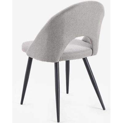 AHD Amazing Home Design Jarla Chaise Upholtrée Grise Clair - Chaise - Publicité AHD Amazing Home Design Jarla Chaise Upholtrée Grise Clair - Chaise - Publicité
