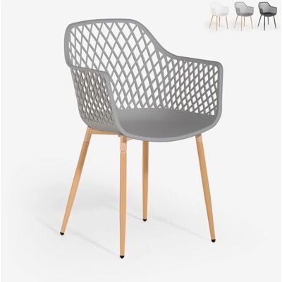 AHD Amazing Home Design Fauteuil Vetra - Polypropylène moderne, Gris - Publicité AHD Amazing Home Design Fauteuil Vetra - Polypropylène moderne, Gris - Publicité