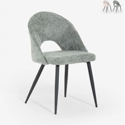 Ahd Amazing Home Design - Chaise moderne en chenille - Vert foncé - Publicité Ahd Amazing Home Design - Chaise moderne en chenille - Vert foncé - Publicité