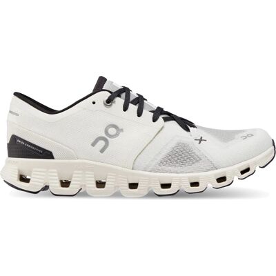 On Cloud X 3 Sneakers - Wit Zwart - Sportieve Schoenen On Cloud X 3 Sneakers - Wit Zwart - Sportieve Schoenen