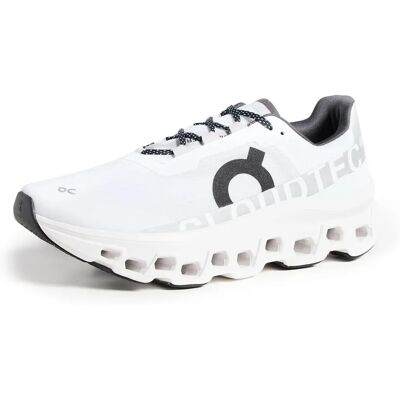 ON Running Cloudmonster Men's All White Running Shoes - Sneakers ON Running Cloudmonster Men's All White Running Shoes - Sneakers