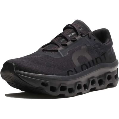 On Running Cloudmonster - Black/Gray Running Shoes - Men UK 7.5 On Running Cloudmonster - Black/Gray Running Shoes - Men UK 7.5