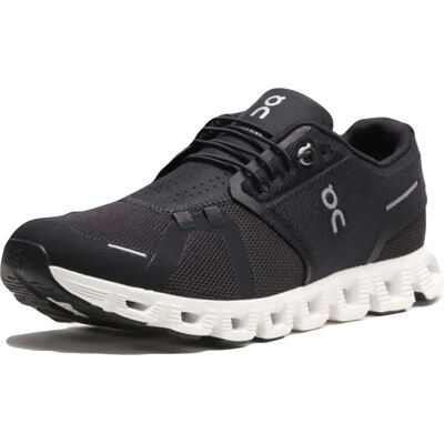 Chaussures de course Cloud 5 pour homme - Noir/Blanc - Léger, Cushions, Recyclé - Publicité Chaussures de course Cloud 5 pour homme - Noir/Blanc - Léger, Cushions, Recyclé - Publicité