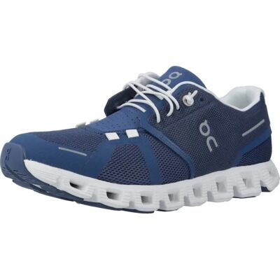 ON Running Cloud 5 - Damskie Buty - Denim-Biały - Sneakers ON Running Cloud 5 - Damskie Buty - Denim-Biały - Sneakers