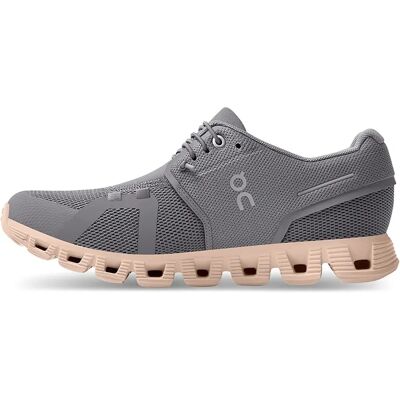 ON Running Cloud 5 - Zinc/Shell Sneaker - Leicht, Recycelt, Gepolstert ON Running Cloud 5 - Zinc/Shell Sneaker - Leicht, Recycelt, Gepolstert