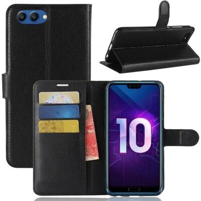 Screenguard - Honor 10 - Black - Leather - Handyhülle Screenguard - Honor 10 - Black - Leather - Handyhülle