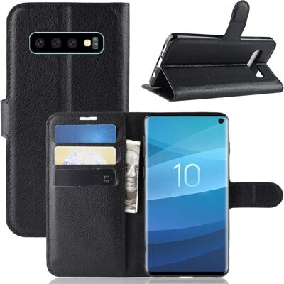 Screenguard Leder Guard Galaxy S10 Hülle - Smartphone Hülle Screenguard Leder Guard Galaxy S10 Hülle - Smartphone Hülle
