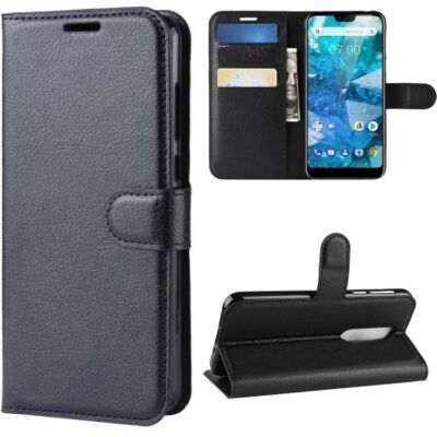 Nokia - Nokia 7.1 - Leder - Geldbörse - Handyhülle Nokia - Nokia 7.1 - Leder - Geldbörse - Handyhülle