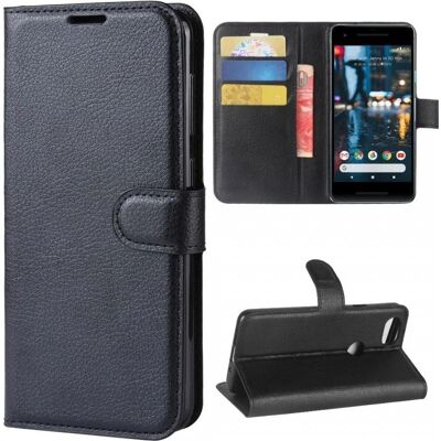 Screenguard - Google Pixel 2 Leather Guard - Noir - Housse Screenguard - Google Pixel 2 Leather Guard - Noir - Housse