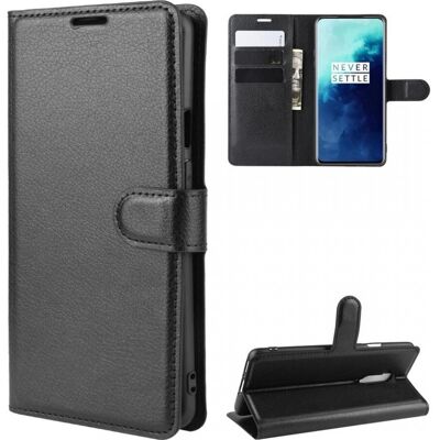OnePlus - 7T Pro - Schwarz - Leder - Phone case OnePlus - 7T Pro - Schwarz - Leder - Phone case
