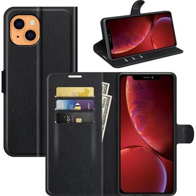 Screenguard iPhone 13 Leder-Geldbörse - Schutz Hülle Screenguard iPhone 13 Leder-Geldbörse - Schutz Hülle