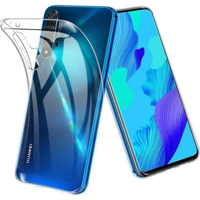 Huawei - Nova 5T - Transparent - Flexible TPU - Phone case Huawei - Nova 5T - Transparent - Flexible TPU - Phone case