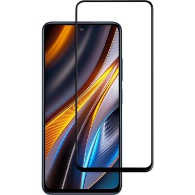Protection d'Écran Complète Xiaomi Poco X4 GT Noir - Publicité Protection d'Écran Complète Xiaomi Poco X4 GT Noir - Publicité