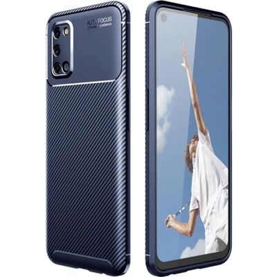 Screenguard - Oppo A52/A72 - Carbon Design - Blau - Handyhülle Screenguard - Oppo A52/A72 - Carbon Design - Blau - Handyhülle