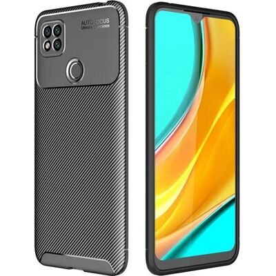 Screenguard - Redmi 9C - Carbon Design - TPU - Schwarz - Case Screenguard - Redmi 9C - Carbon Design - TPU - Schwarz - Case
