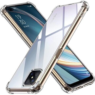 OPPO - Reno4 Z 5G - Transparent - Airbag-Bumper - Handyhülle OPPO - Reno4 Z 5G - Transparent - Airbag-Bumper - Handyhülle