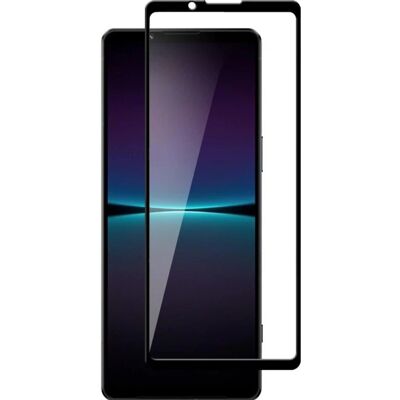 Protection d'écran Sony Xperia 1 IV - Pleine écran, 9H, Noir - Publicité Protection d'écran Sony Xperia 1 IV - Pleine écran, 9H, Noir - Publicité