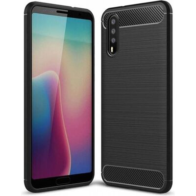 Huawei - P20 - CarbonBrushed - TPU - Phone Case - Publicité Huawei - P20 - CarbonBrushed - TPU - Phone Case - Publicité